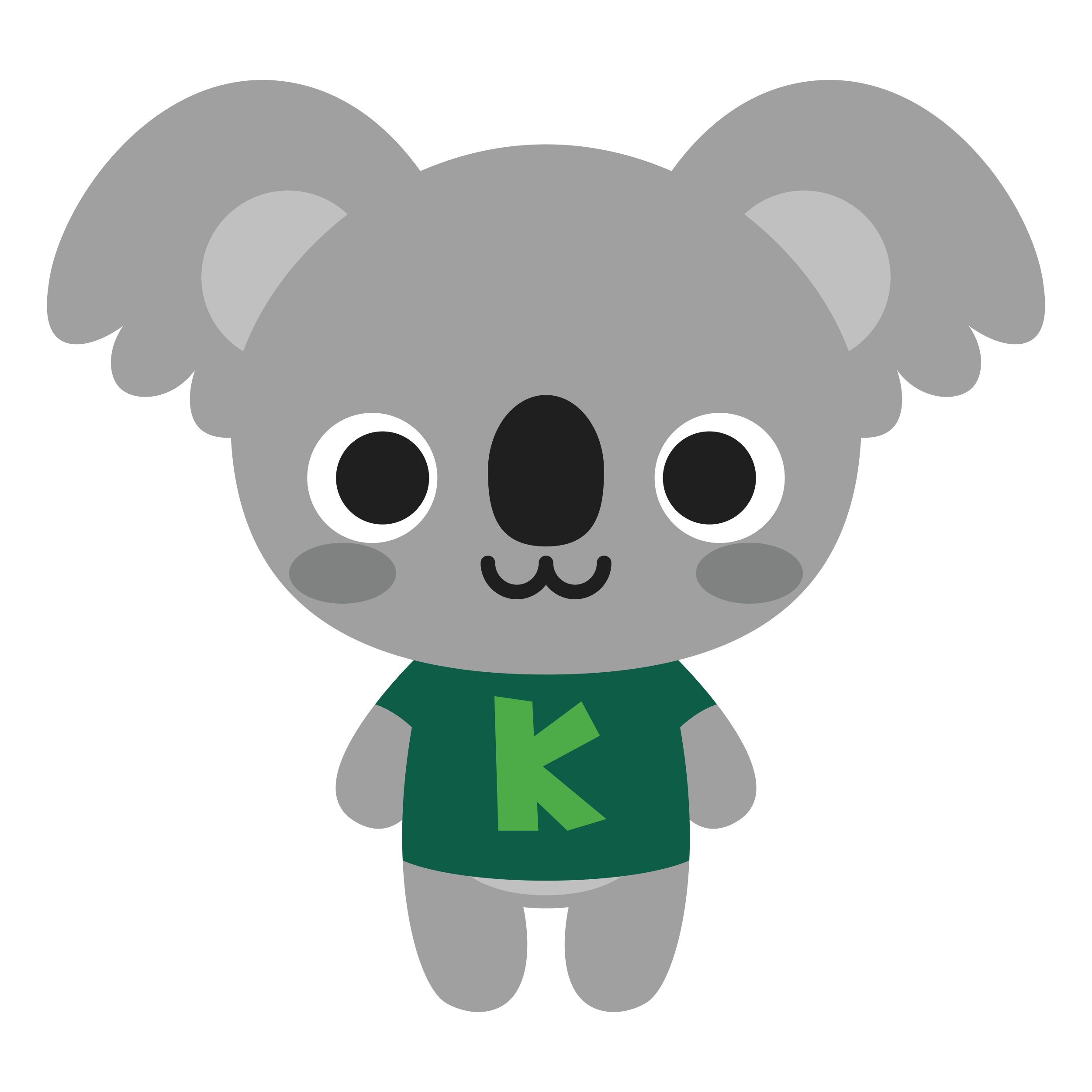 Клипарт логотипа коала